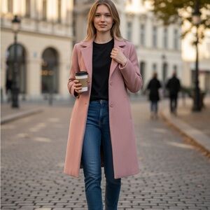 Hollister Soft Pink Coat